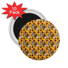 Dindollyellow 2 25  Magnets (10 Pack) 