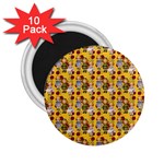 Dindollyellow 2.25  Magnets (10 pack)  Front