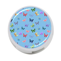 Multicolored Butterflies Whirl 4-port Usb Hub (two Sides) by SychEva