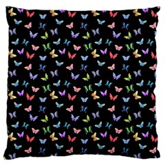 Bright And Beautiful Butterflies Large Cushion Case (two Sides)