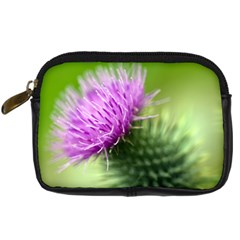 Thistle Digital Camera Leather Case by JeanKellyPhoto