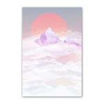 Mountain Sunset above Clouds Poster 16  x 24  16 x24  Poster - 1