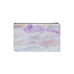 Mountain Sunset Above Clouds Cosmetic Bag (XS) Back