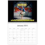 Image Reunion Instagram Post Wall Calendar 11 x 8.5 (12-Months) Jan 2025