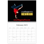 Image Reunion Instagram Post Wall Calendar 11 x 8.5 (12-Months) Feb 2025