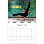 Image Reunion Instagram Post Wall Calendar 11 x 8.5 (12-Months) Mar 2025