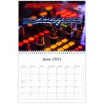 Image Reunion Instagram Post Wall Calendar 11 x 8.5 (12-Months) Jun 2025