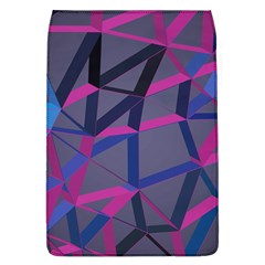 3d Lovely Geo Lines Removable Flap Cover (l) by Uniqued