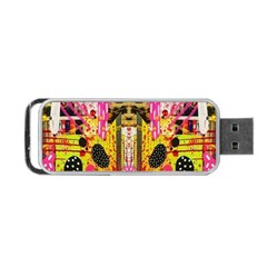 Digital Illusion Portable Usb Flash (one Side)