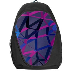 3d Lovely Geo Lines Backpack Bag by Uniqued