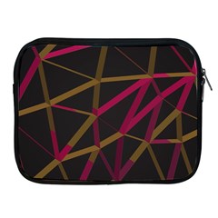 3d Lovely Geo Lines Xi Apple Ipad 2/3/4 Zipper Cases by Uniqued