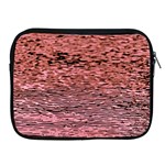 Pink  Waves Flow Series 2 Apple iPad 2/3/4 Zipper Cases Front