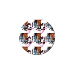 Fashion Faces Golf Ball Marker
