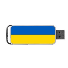 Flag Of Ukraine Portable Usb Flash (one Side) by abbeyz71