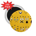 Emojis 2.25  Magnets (100 pack)  Front