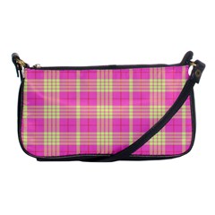 Pink Tartan 4 Shoulder Clutch Bag by tartantotartanspink2