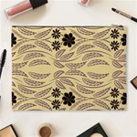Folk flowers print Floral pattern Ethnic art Cosmetic Bag (XL) Back