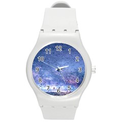 Gouttes D eau Galaxy Round Plastic Sport Watch (m)