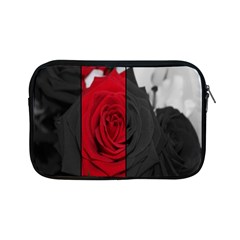 Roses Rouge Fleurs Apple Ipad Mini Zipper Cases by kcreatif