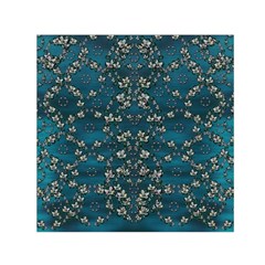 Waterlilies In The Calm Lake Of Beauty And Herbs Small Satin Scarf (square)