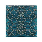 Waterlilies In The Calm Lake Of Beauty And Herbs Small Satin Scarf (Square) Front