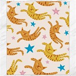 Cute Cats Seamless Pattern With Stars Funny Drawing Kittens Canvas 8  x 10  8.15 x9.66  Canvas - 1