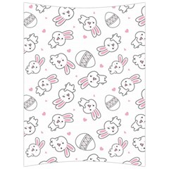 Cute Pattern With Easter Bunny Egg Back Support Cushion