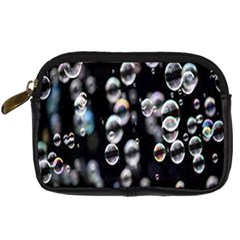 Bubble Digital Camera Leather Case