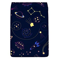 Cartoon-space-seamless-pattern-vectors Removable Flap Cover (s)