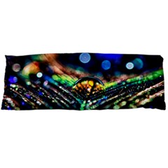 Peacock Feather Drop Body Pillow Case (dakimakura)