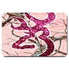 Browning Deer Glitter Large Doormat 