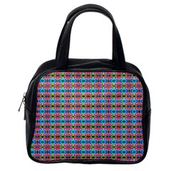 Dots On Dots Classic Handbag (one Side) by Thespacecampers