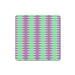 Electro Stripe Square Magnet