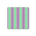 Electro Stripe Square Magnet Front