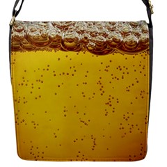 Beer-bubbles-jeremy-hudson Flap Closure Messenger Bag (s) by nate14shop