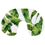 Sheets Tropical Plant Palm Summer Exotic Travel Neck Pillow Back