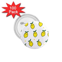 Pattern Lemon Texture 1 75  Buttons (100 Pack) 