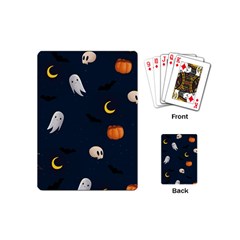 Halloween Playing Cards Single Design (mini) by nate14shop