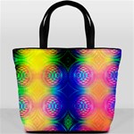 Inverted Circles Bucket Bag Back