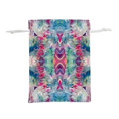 Painted Flames Symmetry Iv Lightweight Drawstring Pouch (m)