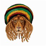 Lion Rastafari Large Garden Flag (Two Sides) Front