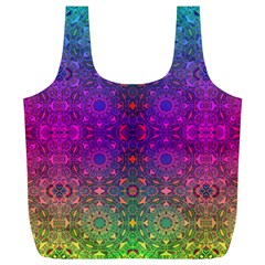 Stained Glass Vision Full Print Recycle Bag (xl) by Thespacecampers