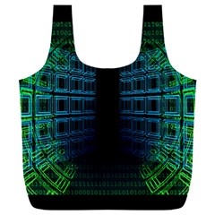 Technology-artificial-intelligence Full Print Recycle Bag (xxxl) by Jancukart