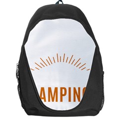 I Love Camping Backpack Bag by PFashionArt
