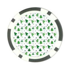 Christmas-trees Poker Chip Card Guard (10 Pack)