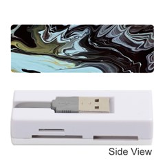Abstract Painting Black Memory Card Reader (stick)