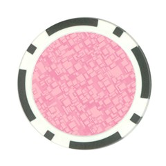 Pink Poker Chip Card Guard