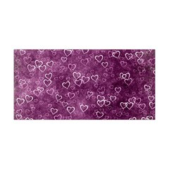Background Purple Love Yoga Headband
