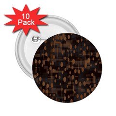 Abstract Dots 2 25  Buttons (10 Pack) 