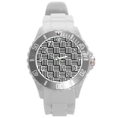 Basket Round Plastic Sport Watch (l)